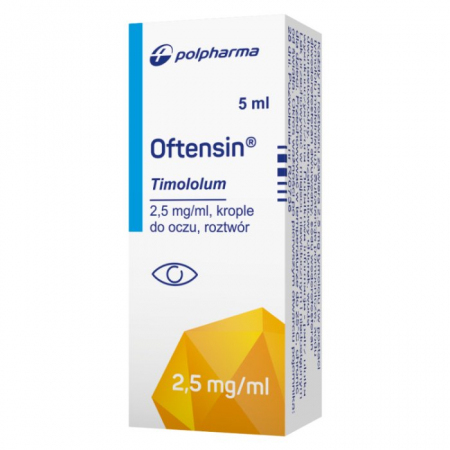 Oftensin 2,5 mg/ml 5 ml krople do oczu