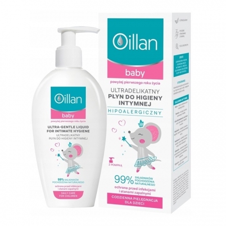 Oilan Baby Ultradelikatny płyn do higieny intymnej dla dzieci, 200 ml