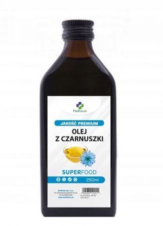 Olej z czarnuszki 250 ml