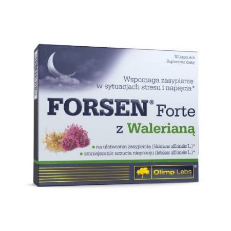 OLIMP Forsen Forte z walerianą 30 kapsułek