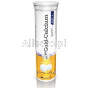 OLIMP Gold Calcium (smak cytrynowy) 20 tabletek musujących