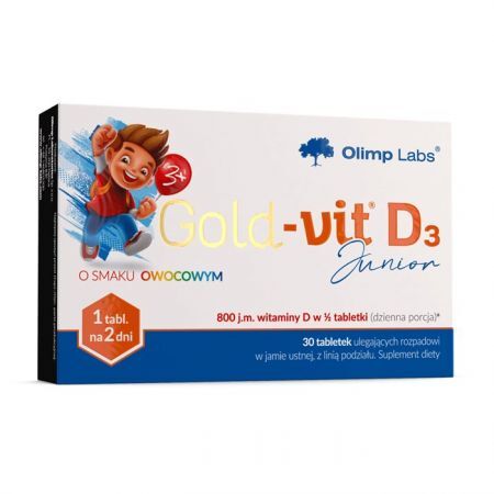 Olimp Gold-Vit D3 Junior 30 tabletek