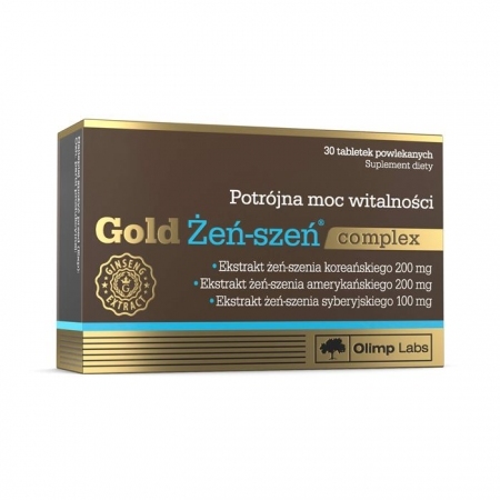 OLIMP Gold Żeń-szeń complex 30 tabletek / Energia