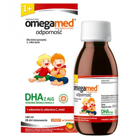 Omegamed 1+ odporność 140 ml