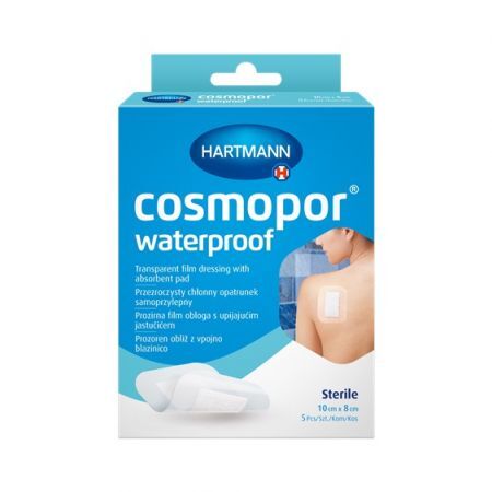 Opatrunek Cosmopor waterproof 10cm x 8cm 5 szt.