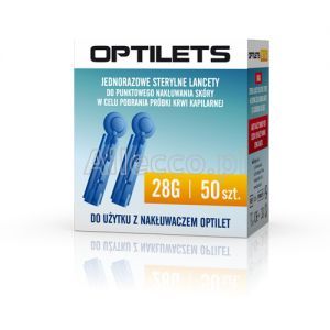 OptiLets Lancety sterylne 50 szt.