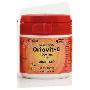 Oriovit-D 4000 j.m. 30 tabletek do ssania lub rozgryzania