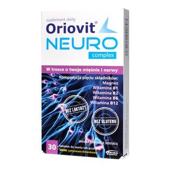 Oriovit Neuro Complex 30 tabletek do ssania