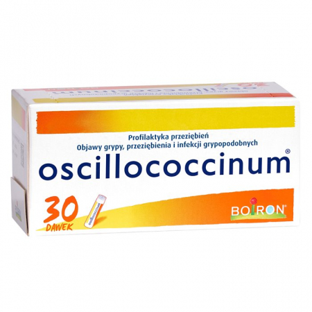 Boiron Oscillococcinum granulki na objawy przeziębienia i grypy, 30 dawek