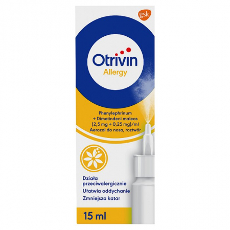 Otrivin Allergy areozol 15 ml