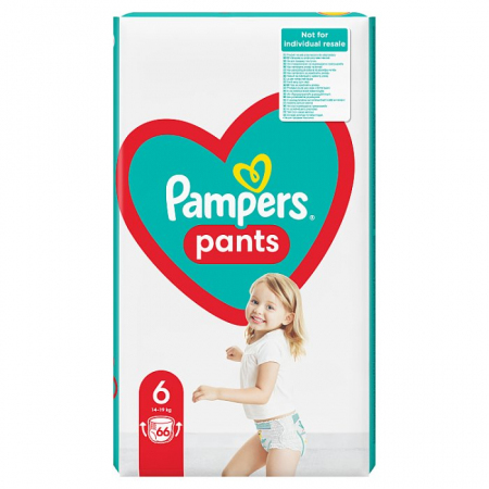 Pampers Pants ExLarge 6 (14-19 kg) 132 sztuki