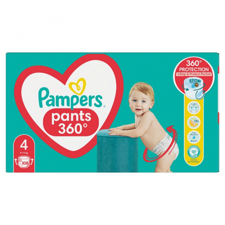 Pampers Pants Maxi 4 108 sztuk  9-15kg