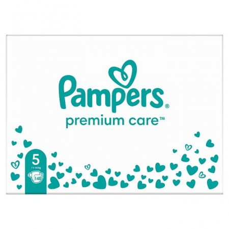 Pampers Premium Care 5 Junior (11-16 kg) 148 szt.