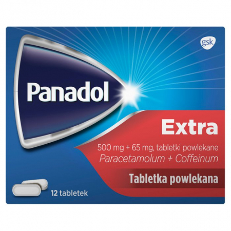 Panadol Extra 12 tabletek powlekanych