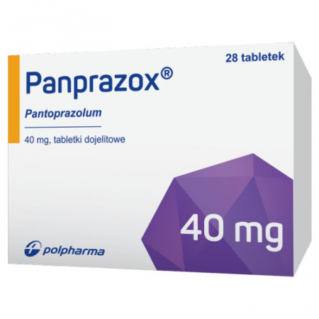 Panprazox 40 mg 28 tabletek dojelitowych