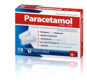 Paracetamol 500 mg 10 tabl.