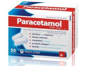 Paracetamol 500 mg 50 tabl.