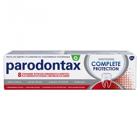 PARODONTAX Complete Protection Whitening Pasta do zębów 75 ml