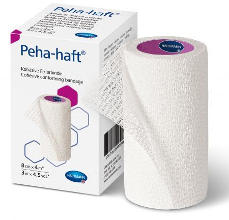 PEHA-HAFT opaska elastyczna (latex free) 4m x 8cm 1 szt.