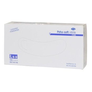 Peha-soft nitrile fino Rękawice nitrylowe, niejałowe rozmiar L 150 szt.