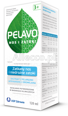 Pelavo Nos i Zatoki  3+ syrop 120 ml