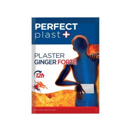 Perfect Plast+ Ginger forte Plaster rozgrzewający 12cm x 18cm 1 szt.