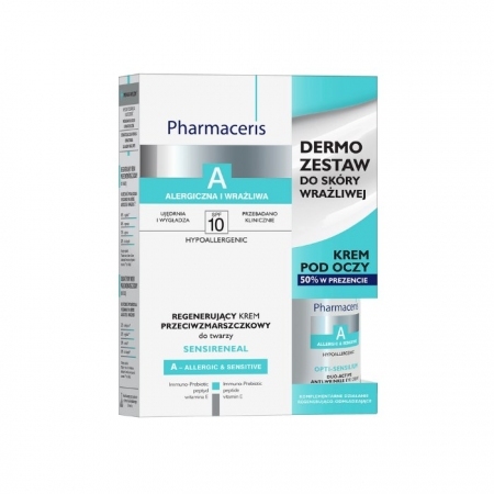 Pharmaceris A zestaw do skóry wrażliwej Sensireneal, 30 ml + Opti Sensilium, 15 ml