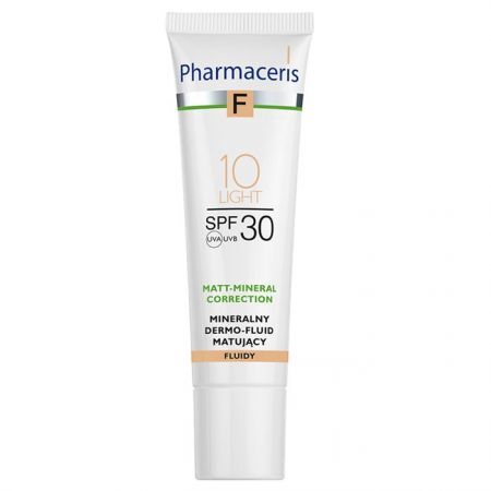 Pharmaceris F Mineralny Dermo-Fluid matujący SPF30 10 Light 30 ml