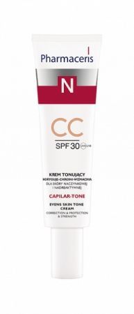 Pharmaceris N Capilar-Tone KREM TONUJĄCY CC SPF30 dla skóry naczynkowej i nadreaktywnej 40 ml