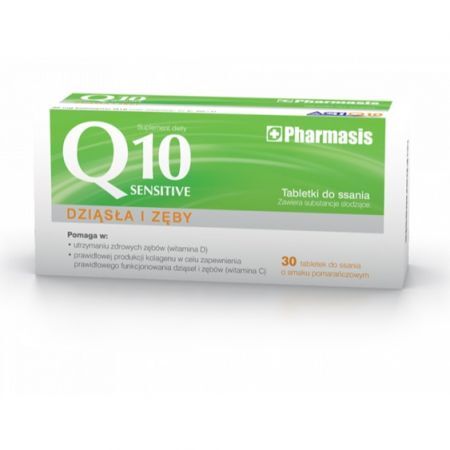 Pharmasis Q10 Sensitive 30 tabletek do ssania