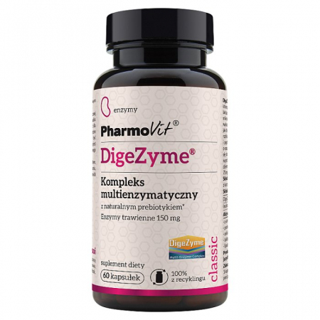 PHARMOVIT Digezyme 150 mg 60 kapułek