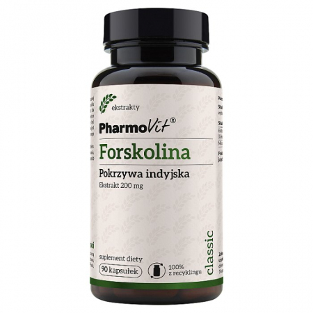 PHARMOVIT Forskolina 200 mg 90 kapsułek