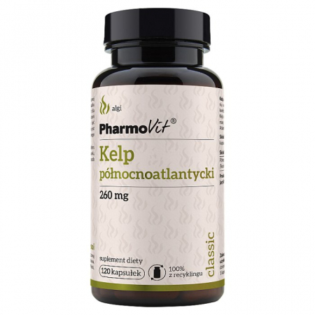 PHARMOVIT Kelp 260 mg 120 kapsułek