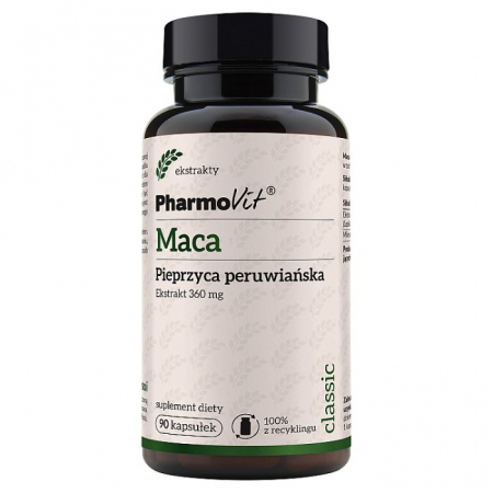PHARMOVIT Maca 360 mg 90 kapsułek