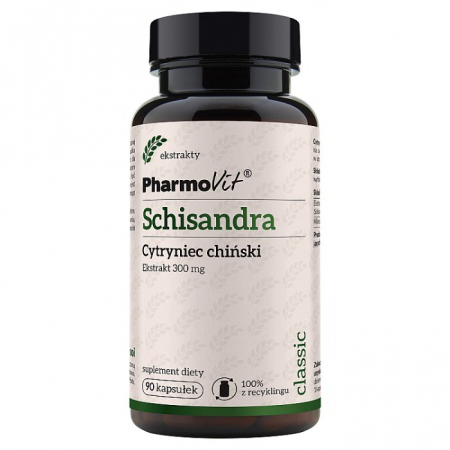 PHARMOVIT Schisandra 300 mg 90 kapsułek
