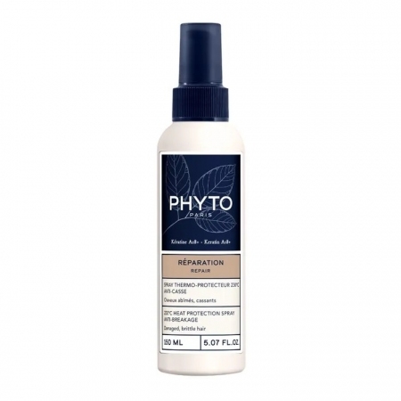 Phyto Repair Spray chroniący włosy przed wysoką temperaturą z keratyną, 150 ml