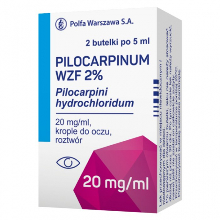 Pilocarpinum 2% krople do oczu 2 x 5ml