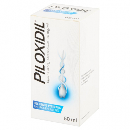 Piloxidil 2% przeciw łysieniu 60 ml / Łysienie typu męskiego