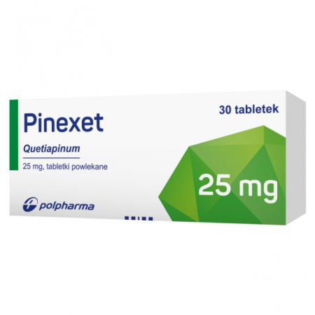 Pinexet 25 mg 30 tabletek powlekanych