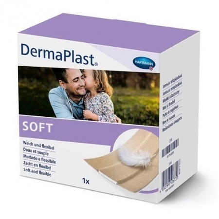 Plaster DermaPlast Soft 8 cm x 5 m 1szt.