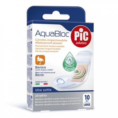 Plastry PIC Solutions AquaBloc 25x72 mm 10 szt.