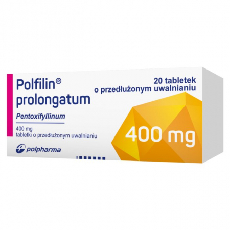 Polfilin prolongatum 400 mg 20 tabletek powlekanych o przedłużonym uwalnianiu