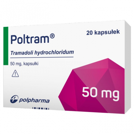 Poltram 50 mg 20 kapsułek