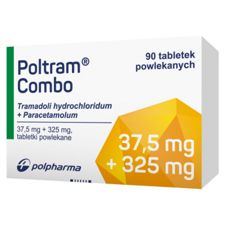 Poltram Combo 37,5 mg + 325 mg  90 tabletek powlekanych