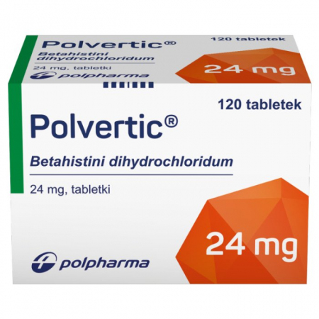 Polvertic 24 mg 120 tabletek