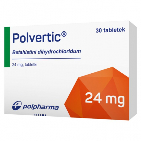 Polvertic 24 mg 30 tabletek