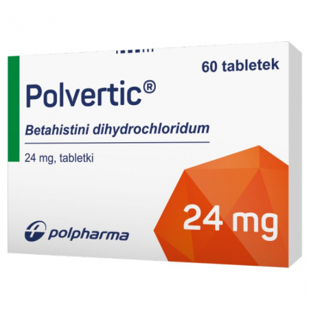 Polvertic 24 mg 60 tabletek