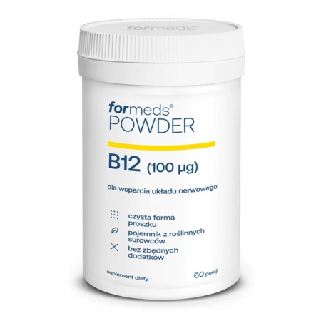 Powder B12 100 mcg proszek ForMeds, 60 porcji