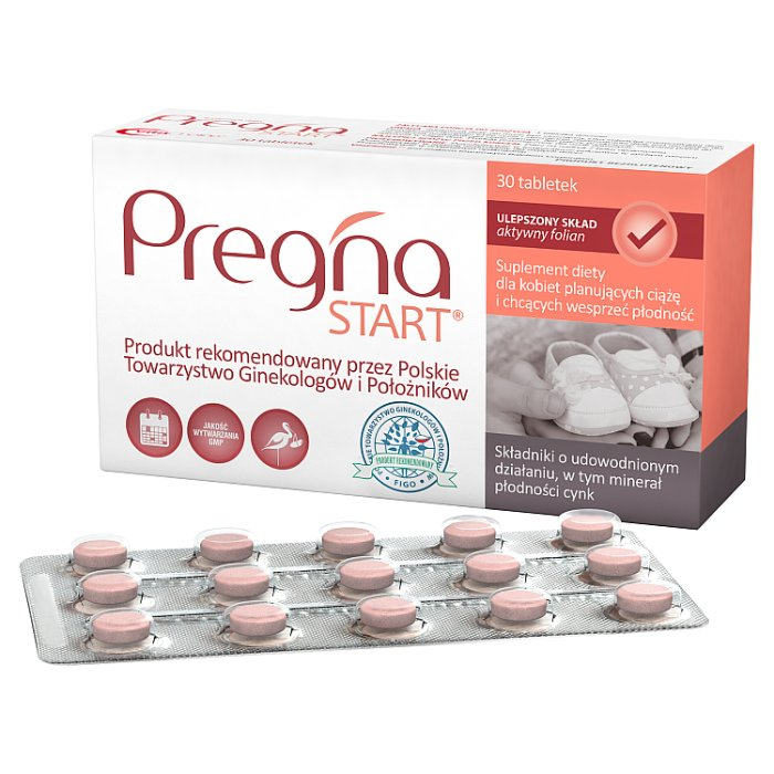 Pregna Start 30 Tabletek Planowanie Ciąży Mama I Dziecko Alleccopl