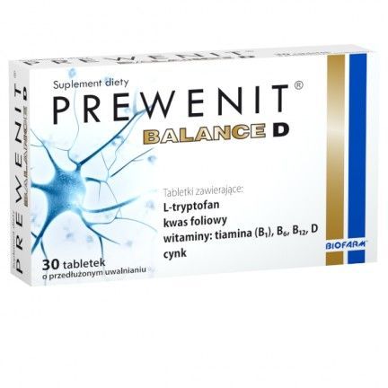 Prewenit Balance D 30 tabletek o przedłużonym uwalnianiu